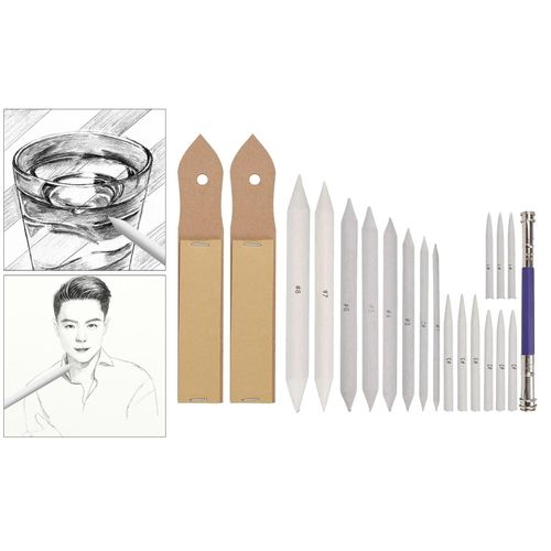 Generic 20x Tortillon And Blending Stumps For Drawing Paiting Artist School  @ Best Price Online