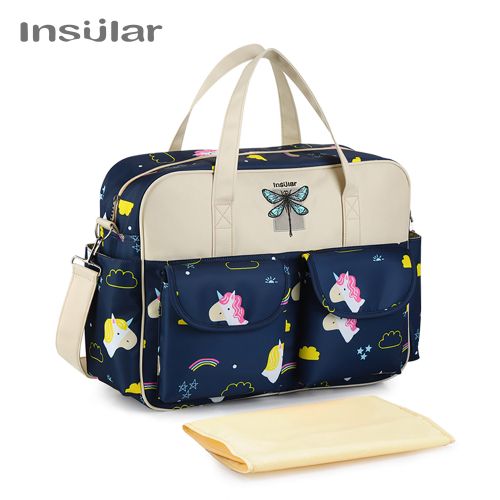 Buy Insular Baby Diaper Bag Shoulder Bag Handbag Large Capacity Mummy in Egypt