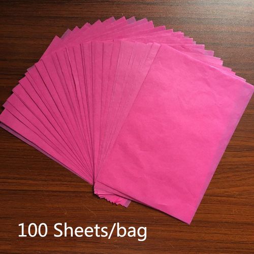 100Sheets A5 Gift Wrapping Paper Retro Multicolor Tissue Paper