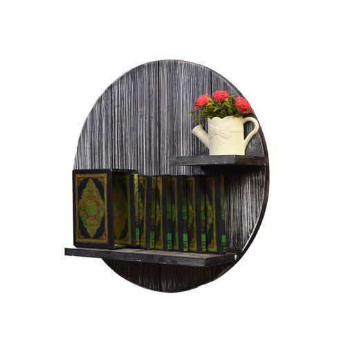 Buy J.S.W Wooden Wall Shelf - Rustic Decor in Egypt