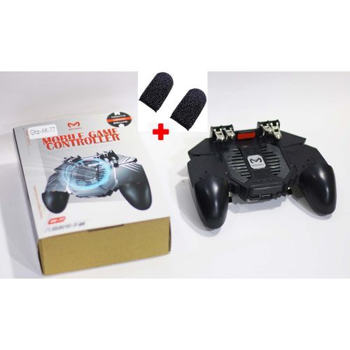 product_image_name-Memo-بوربانك1200 + حامل + 4 ازار لسهولة الالعاب على الموبايل + زوج من اصابع اللمس ببجيي AK-77-3