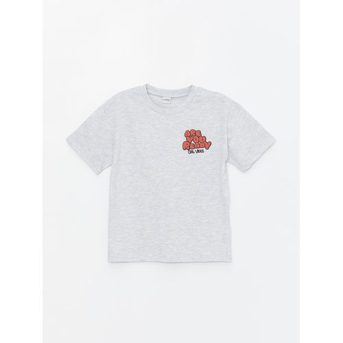 product_image_name-LC Waikiki-Crew Neck Oversize Boy's T-Shirt-1