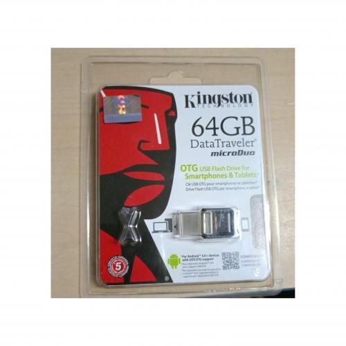 اشتري Kingston DTDUO/64GB Kingston MicroDue 64GB Flash Drive في مصر