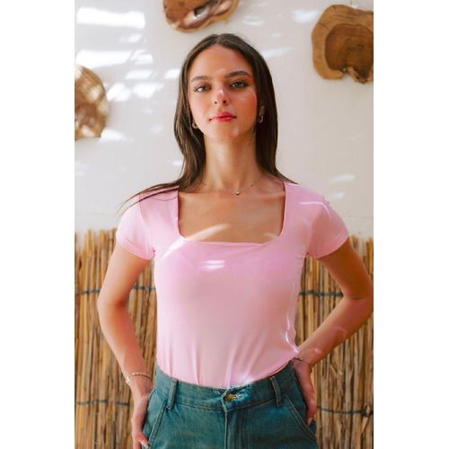 product_image_name-Kanza- Squared Neck Short Sleeves Top-1