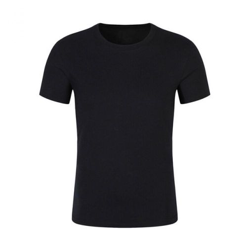 Buy Fashion Anti-Dirty Waterproof Men T Shirt Creative Hydrophobic Stainproof Breathable Antifouling Quick Dry Top Short Sleeve T Shirt Men(Black) in Egypt
