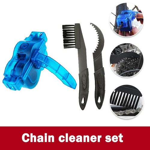 Chain Cleaner Cleaning Bicycle 3D Chain Brush Wash Tool Set MTB