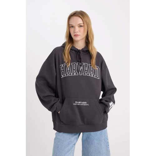 product_image_name-Defacto-سويت شيرت اوفر سايز تقيل بكابيشون بجيب-4