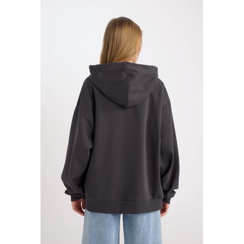 product_image_name-Defacto-سويت شيرت اوفر سايز تقيل بكابيشون بجيب-6