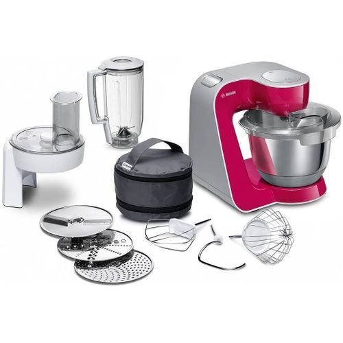 Buy Bosch MUM58420 Kitchen Machine MUM5 - 1000 W - Red, Silver in Egypt