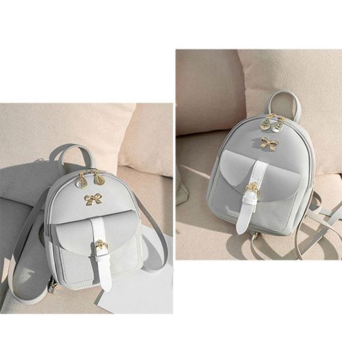 Generic Mini Backpack For Small Backpack Purse Leather Shoulder