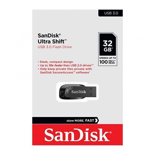 اشتري Sandisk 32GB Ultra Shift USB 3.0 Flash Drive في مصر