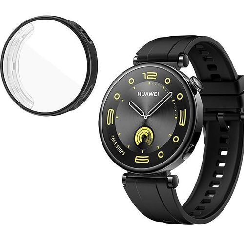 product_image_name-Generic-غطاء حماية متوافق مع Huawei Watch GT4 41 مم، غطاء واقي TPU باللون الأسود-1