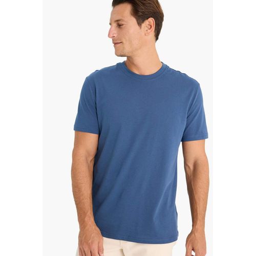 product_image_name-Defacto-تيشيرت نص كم بيزك قصة عادية برقبة مستديرة-4