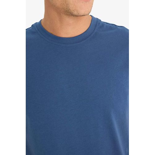 product_image_name-Defacto-تيشيرت نص كم بيزك قصة عادية برقبة مستديرة-5