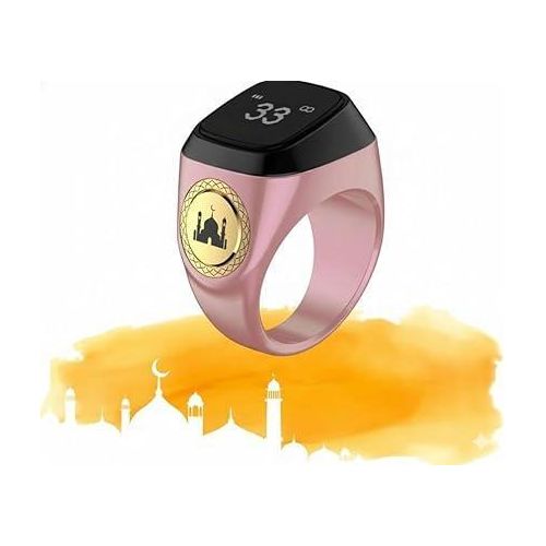 product_image_name-Generic-خاتم إلكتروني ذكي للتسبيح مصمم لتلبية احتياجات المسلمين للتذكير بالتسبيح وأوقات الصلاة.-1