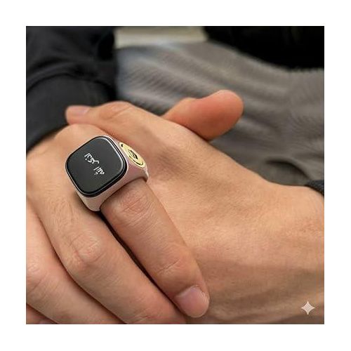 product_image_name-Generic-خاتم إلكتروني ذكي للتسبيح مصمم لتلبية احتياجات المسلمين للتذكير بالتسبيح وأوقات الصلاة.-3