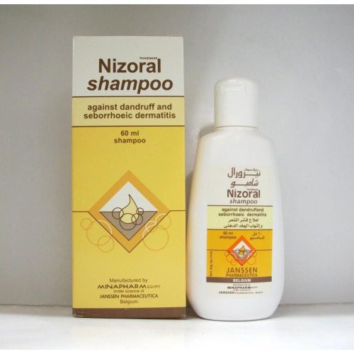 Buy Nizoral Shampoo Against Dandruff And Seborrhoeic Dermatitis - 60ml in Egypt