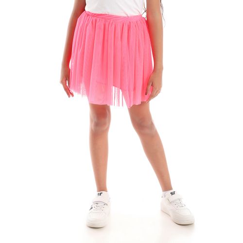 aZeeZ Kids Neon Pink Mini Tulle Tutu Skirt NeonPink Best Price