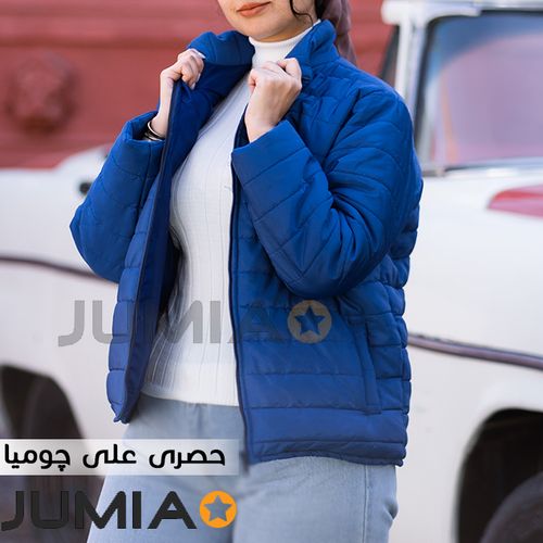 product_image_name-Generic-جاكيت بامب ووتر بروف حريمى - ازرق-1