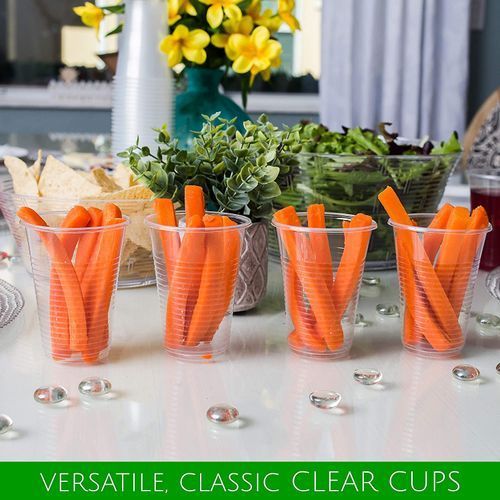 product_image_name-Generic-100 قطعة من أكواب بلاستيكية شفافة - للحفلات والكولدير-5