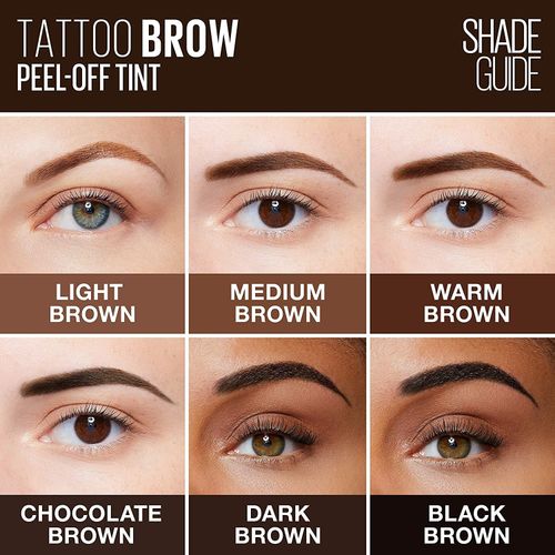 Maybelline New York Tattoo Brow Easy Peel Off Tint Medium Brown Best Price Online Jumia Egypt