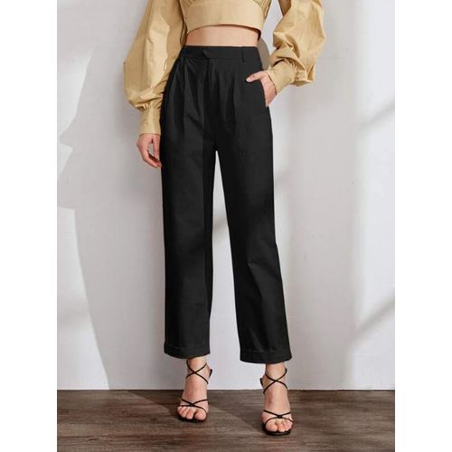 product_image_name-SHEIN-High Waist Roll Up Hem Pants-1