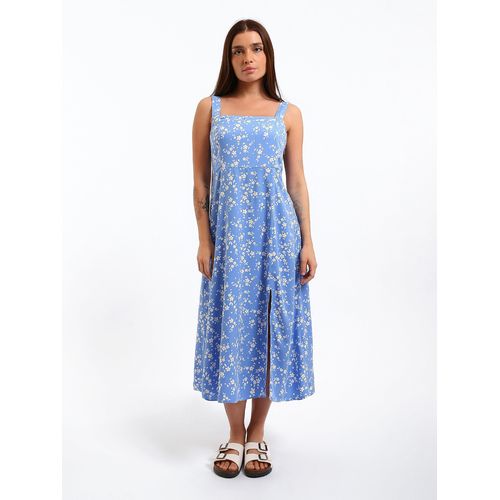 product_image_name-LC Waikiki-Square Collar Floral Slit Dress-1