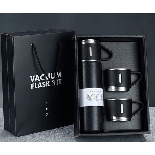 product_image_name-Generic-Thermos 16.9oz / 500ml Stainless Steel Insulated Bottle with Cups for Coffee Tea Hot and Cold drink. Stylish package design Gift set.-1