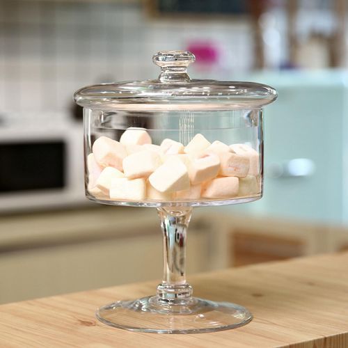 Cake Container - Cake Stand Holder With Lid + Tray