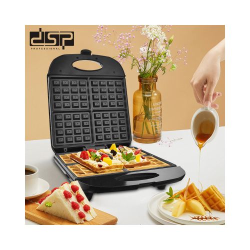 اشتري Dsp Waffle Maker Large Size - 1400W في مصر