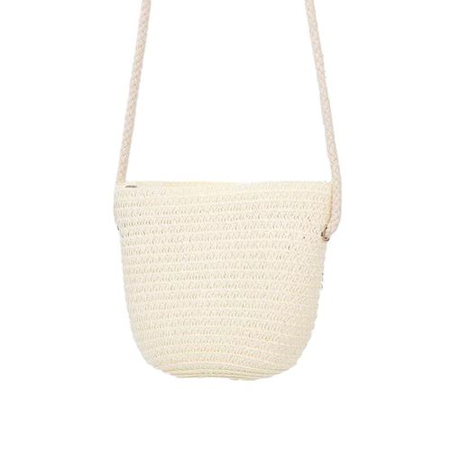 Soft straw tote store