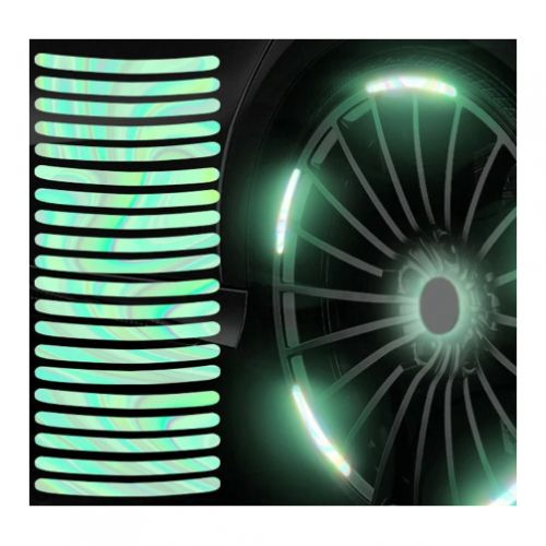 product_image_name-Generic-ملصقات عاكسة مع شخصية الإبداع إطارات ملونة.20pcs-2