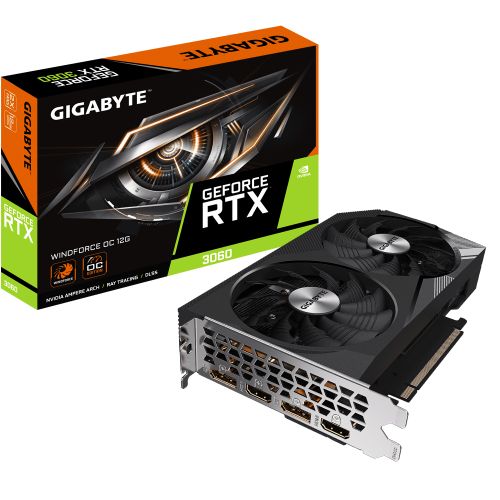Buy Gigabyte GeForce RTX™ 3060 WINDFORCE OC 12G in Egypt