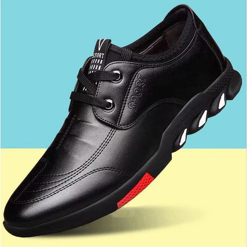 Buy Fashion Men's Fashion Business Formal Work Shoes - Black in Egypt