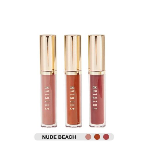 product_image_name-Generic-SHEGLAM Mini Liquid Lipstick Set 6.9ml Nude Beach-1