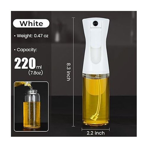 product_image_name-Generic-بخاخ زيت الطبخ 220 مل، للاستخدام في المقالي الهوائية، والشوايات، والسلطات-8