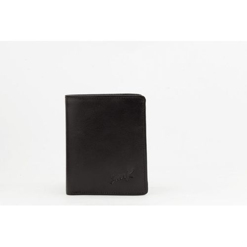 اشتري Menswallet C2270B -Seven K Genuine Leather Flap Wallet For Men - Black في مصر
