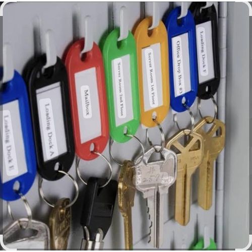 product_image_name-Generic-عدد 12 عليقة مفاتيح بلاستيكية -2