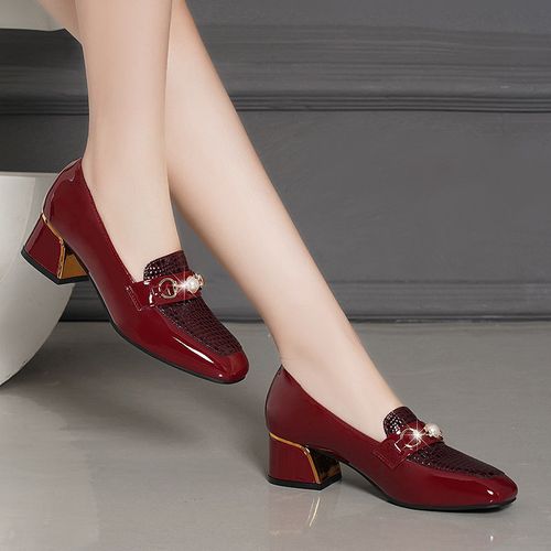 HSMQHJWE Formal Heels Women'S Short Heels Work Shoes Shoes Single Women  Shoes Leisure Toe Pointed Color Strap Heels Solid Buckle High Women'S Pumps  Women'S Business Shoes - Walmart.com