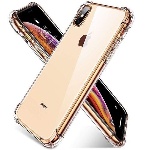 Generic XS Max جراب شفاف ومضاد للصدمات لايفون - image 3
