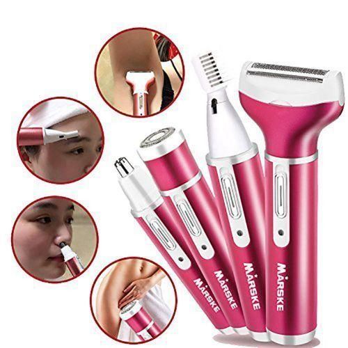 تسوق 4 IN 1 Portable Lady Grooming Kit Women Mini Electric Shaving ...