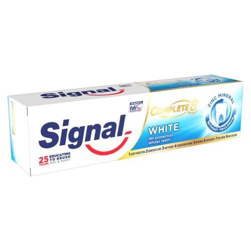 Buy Signal Toothpaste Complete 8 White - 75ml in Egypt