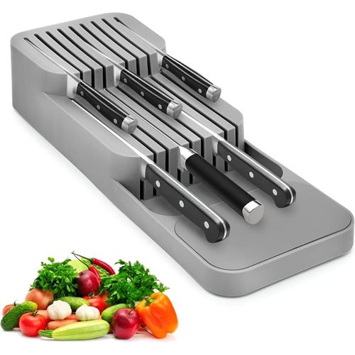 product_image_name-Generic-كتلة تخزين أدوات المائدة - منظم درج سكاكين بفتحات 18 متنوع، يحافظ على ترتيب السكاكين والأدوات بدقة، مثالي لأدراج المطبخ، متين وعملي-1