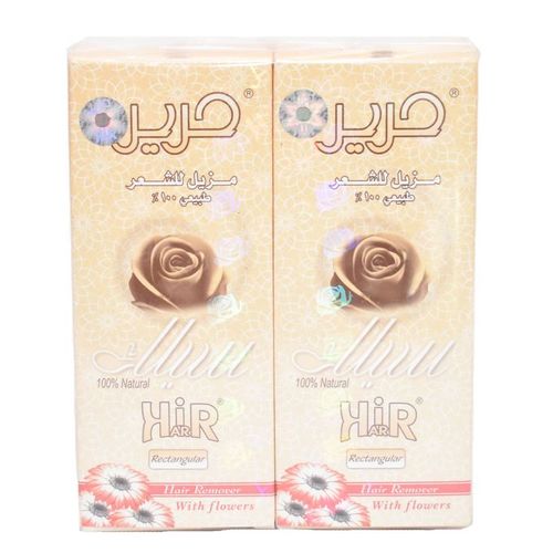 اشتري Harir سويت مزيل شعر طبيعى - رائحة الورد - 100جرام 12 قطعة في مصر