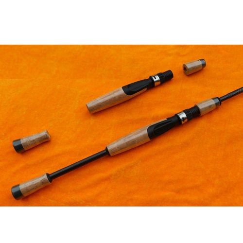 Composite Cork Spinning Fishing Rod Handle Split Handle Grips Replacement  Parts~