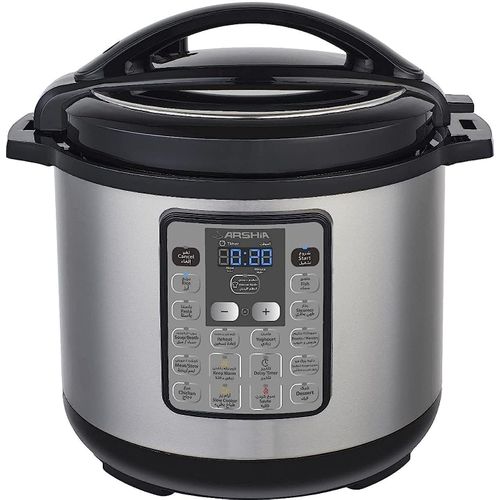 Arshia EP135 2627 12 Liter Digital Pressure Cooker Black Best Price Online Jumia Egypt