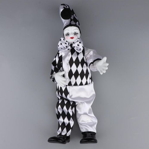 porcelain clown figurines