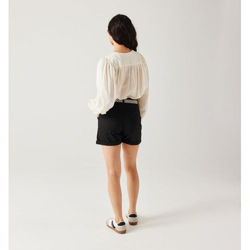 product_image_name-Promod-Pleat Shorts Belt-3