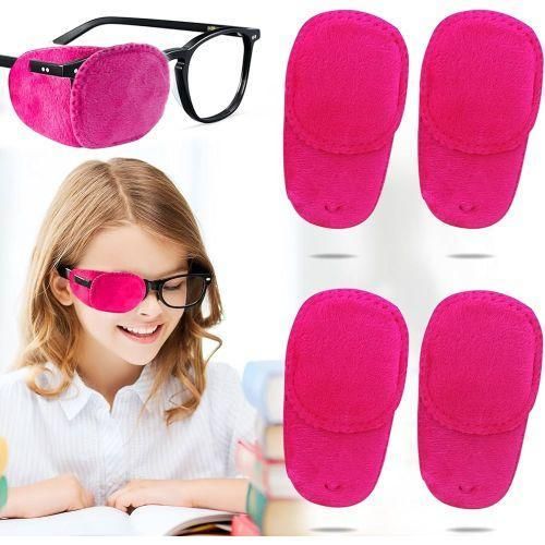 product_image_name-Generic-غطاء عين طبي وجراب زجاج النظاره للأطفال لتدريب الرؤية للمصابين بالغمش والحول والعين الكسولة، قطعتين، مبطن بالنايلون، متين، للأولاد والبنات-4