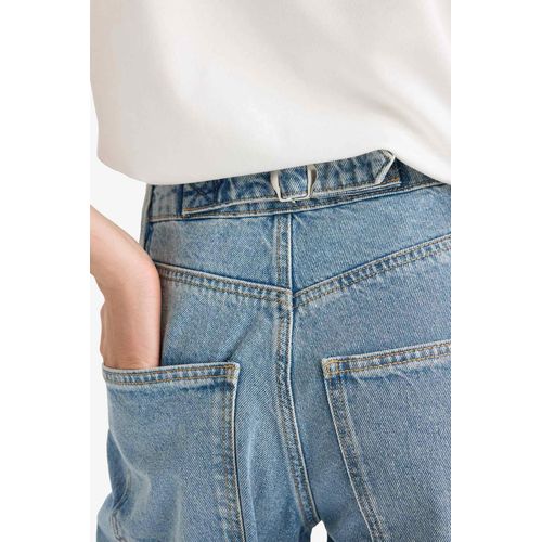 product_image_name-Defacto-ديفاكتو بنطلون جينز باجي فيت بخصر عالي-7